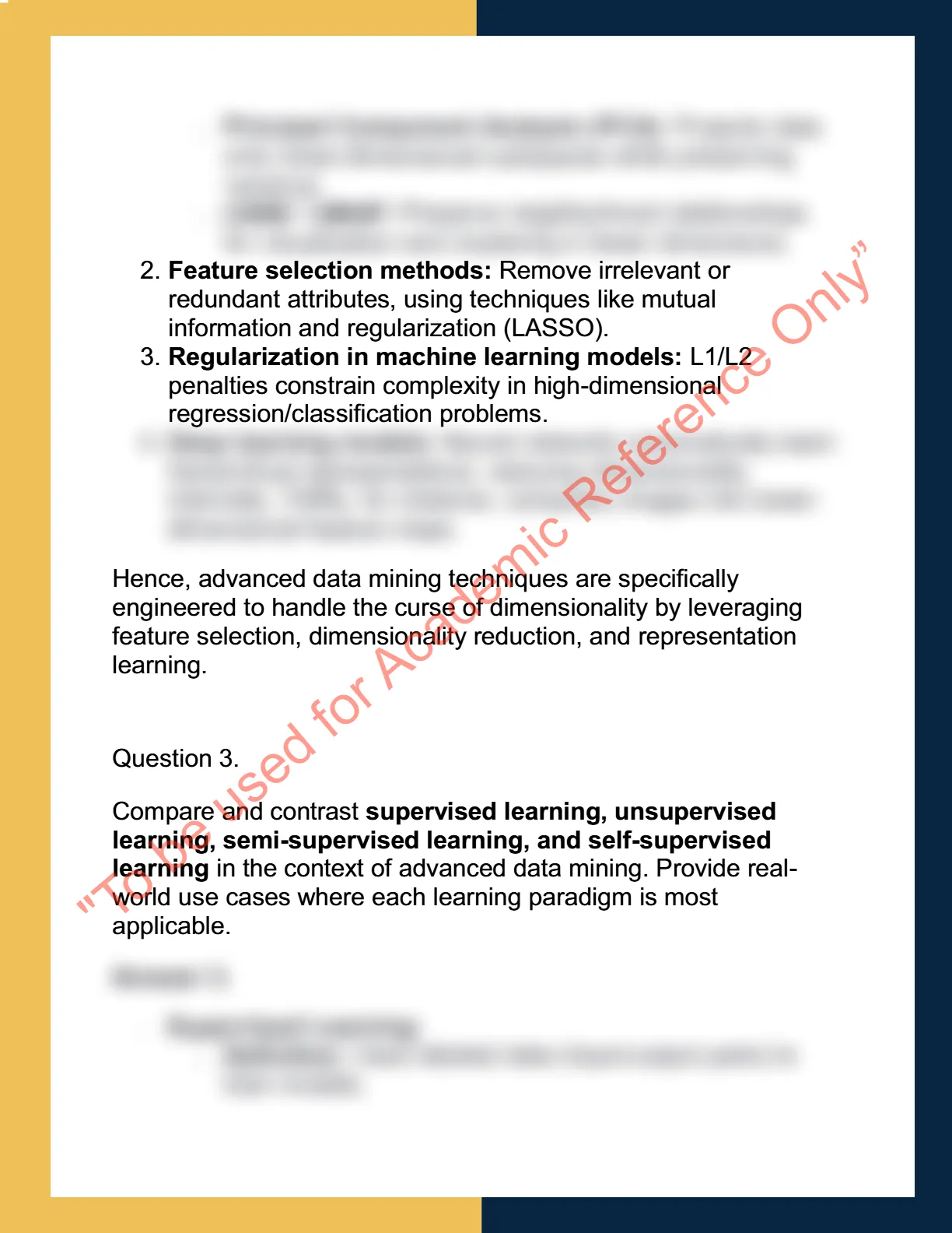 DS 615 - Advanced Data Mining Techniques 3
